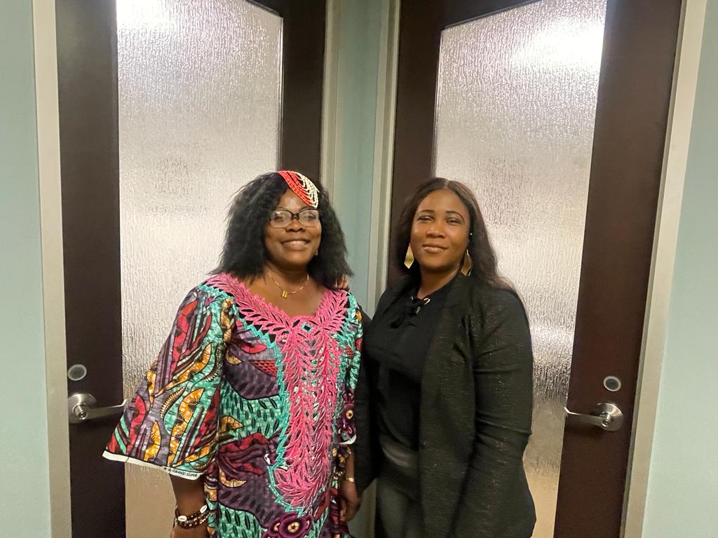 rencontre de amévi avouglah avec la mission permanente du Togo à l'ONU