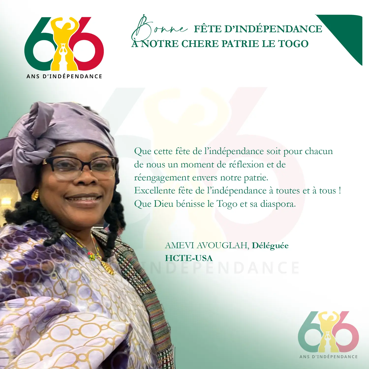 La fête de l'indépendance du Togo